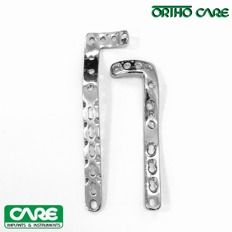 Пластина проксимальна гомілкова з кутовою стабільністю під гвинти Ø 3,5 мм - ліва.